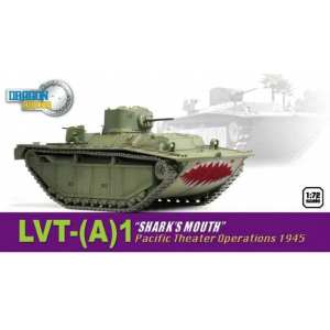 1/72 Танк- амфибия LVT-(A)1 SHARKS MOUTH 1945