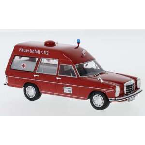 1/43 Mercedes-Benz 220D W115 Binz Ambulance Fire Engine Ambulanza 1969 пожарная скорая помощь