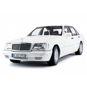1/18 Mercedes-Benz S600 W140 1997 белый