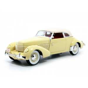 1/18 Cord 810 1936 yellow with white roof