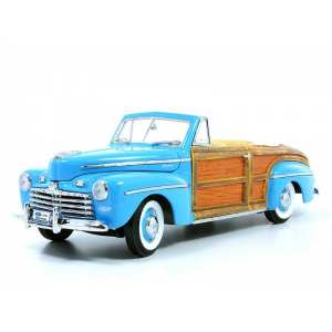 1/18 Ford Sportsman Convertible Woody 1946 голубой