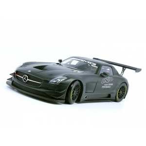 1/18 Mercedes-Benz SLS AMG GT3 Año 2013 negro mate