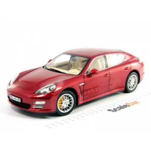 1/18 Porsche Panamera 4S 2009 красный мет.