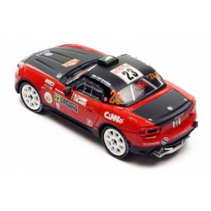 1/43 FIAT Abarth 124 RGT 23 N.Ciamin - T.De La Haye Rallye Monte Carlo 2018