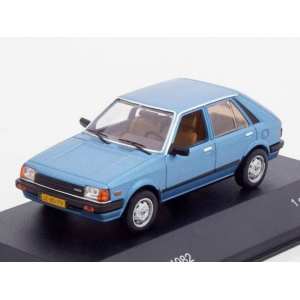 1/43 Mazda 323 Hatchback 1982 голубой мет