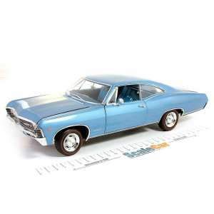 1/18 Chevrolet Impala SS 427 1967 голубой мет.