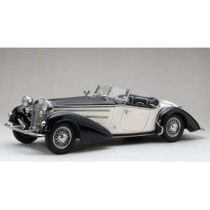 1/18 Horch 855 Roadster 1939 черный с белым
