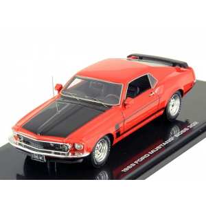 1/43 FORD Mustang Boss 302 1969 Calypso Coral Red