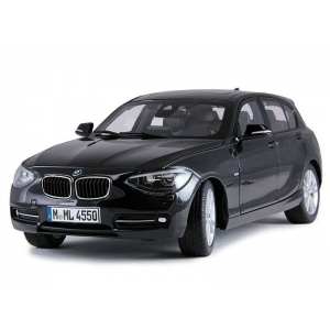 1/18 BMW 1-series 5d 2011 F20 черный