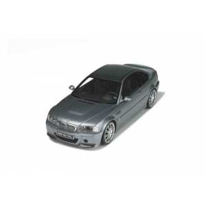 1/18 BMW M3 CSL (E46) серый мет.