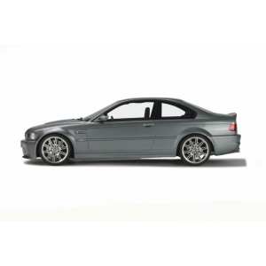 1/18 BMW M3 CSL (E46) серый мет.