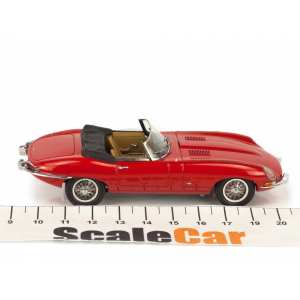 1/43 Jaguar E-Type Series 1 Convertible 1961 красный