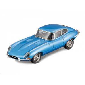 1/43 Jaguar E-Type Series 1 Coupe 1961 серебристо-голубой