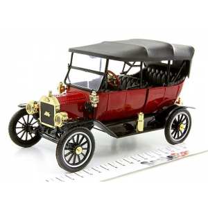 1/18 Ford Model T Roadster Soft Top 1915 красный
