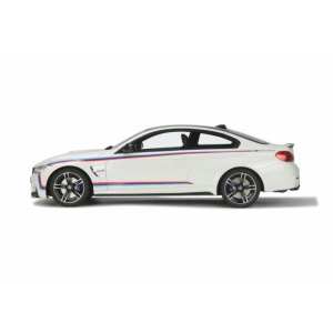 1/18 BMW M4 F32 Pack Performance Alpine White III белый