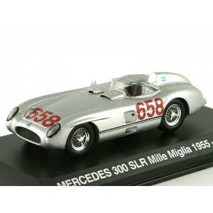 1/43 Mercedes-Benz 300 SLR Mille Miglia 1955 No658 J.M. Fangio