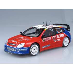 1/18 Citroen Xsara WRC S.Loeb, D.Elena Winner, Rallye Monte Carlo 2005