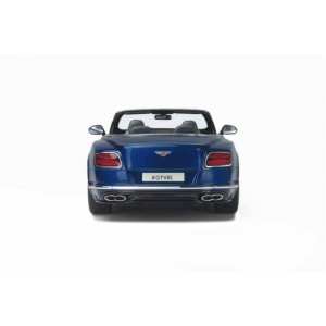 1/18 BENTLEY CONTINENTAL GT V8 S CABRIOLET Sequin Blue 2015 синий