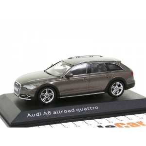 1/43 Audi A6 Allroad quattro 2012 (C7) серый металлик
