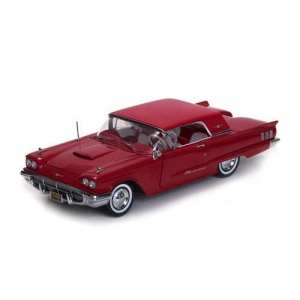 1/18 Ford Thunderbird 1960 hard top monte carlo red красный
