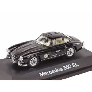 1/43 Mercedes-Benz 300SL Gullwing (1954–1956) W198 черный