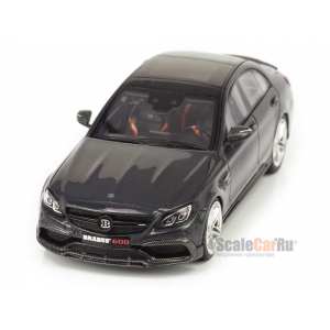 1/43 Brabus 600 (Mercedes-AMG C63 S W205) 2015 черный