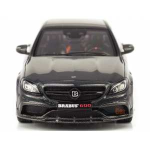 1/43 Brabus 600 (Mercedes-AMG C63 S W205) 2015 черный