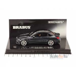 1/43 Brabus 600 (Mercedes-AMG C63 S W205) 2015 черный