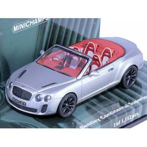 1/43 Bentley CONTINENTAL SUPERSPORTS CABRIOLET - 2010 - MATT WHITE METALLIC