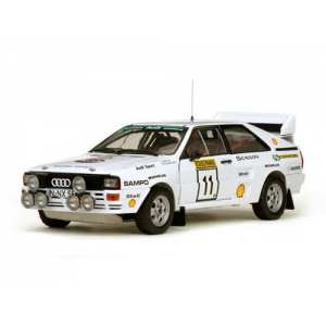 1/18 Audi Quattro A2 11 Lampi/Kuukkala 1983 Ралли 1000 озер
