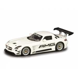 1/43 Mercedes-Benz SLS AMG GT3 plain body белый