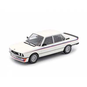 1/18 BMW M535i E12 1980 белый с М-полосками