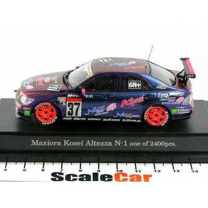 1/43 Toyota Altezza (Lexus IS200) N-1 Super Taikyu Series 2003 Spirit Kosei 37 Magic Purple Maziora paint