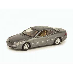 1/43 Mercedes-Benz CL-class Coupe (C215) 1999 серый металлик