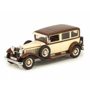 1/43 Mercedes-Benz Nürburg 460 Pullman Limousine (W08), 1929 бежевый/коричневый
