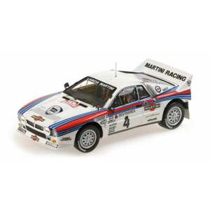 1/18 Lancia Rally 037 Martini 4 Monte Carlo 1985 H.Toivonen, J.Pironen