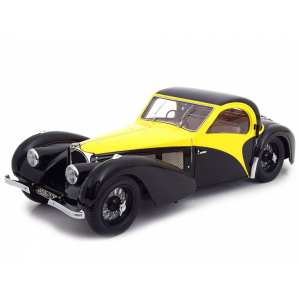 1/12 Bugatti Type 57SC Atalante 1937 желтый