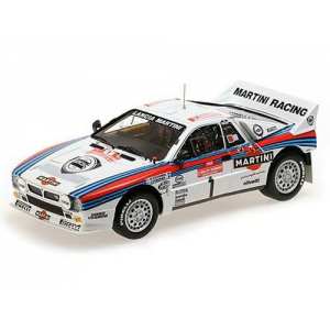 1/18 Lancia Rally 037 Martini 1 Sanremo 1985 H.Toivonen, J.Pironen