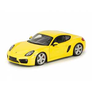1/18 Porsche Cayman 2012 желтый