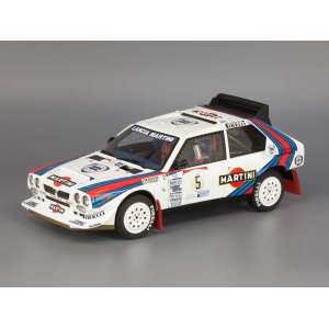 1/18 Lancia Delta S4 Martini 5 Rally победитель ралли Аргентина 1986 Biasion/Siviero