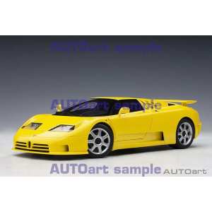 1/18 Bugatti EB110 SS желтый