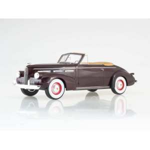 1/18 LaSalle series 50 Convertible Coupe бордовый