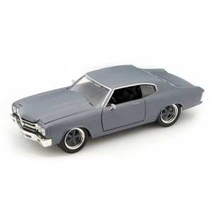 1/24 Doms Chevy Chevelle SS серый грунт Fast&Furious Форсаж