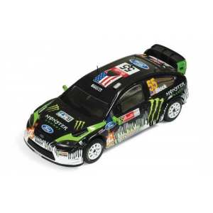 1/43 Ford FOCUS RS WRC08 55 K.Block - A.Gelsomino 18th Corona Mexico Rally 2010