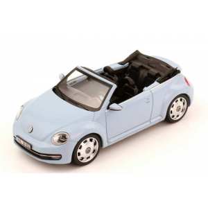 1/43 Volkswagen Beetle Cabrio 2013 denim blue met