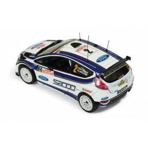 1/43 Ford FIESTA S2000 2 M.Hirvonen/J.Lehtinen WINNER Rally Monte Carlo 2010 (with chandelier)