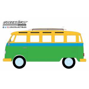 1/64 Volkswagen T1 Samba Bus with surfboard 1964