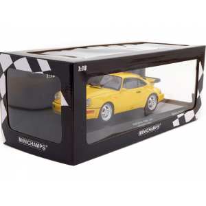 1/18 Porsche 911 turbo (964) 1990 yellow