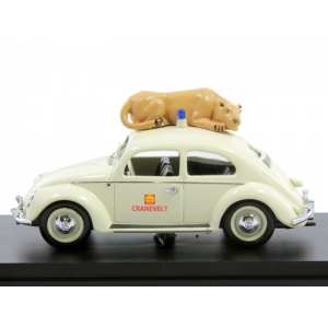 1/43 VOLKSWAGEN BEETLE Zoo Arnhem 1965 with a lion on the roof