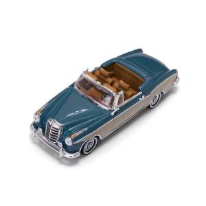 1/43 Mercedes-Benz 220SE 1959 W128 cabrio blue with beige